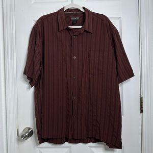 REI Striped Button Down Shirt